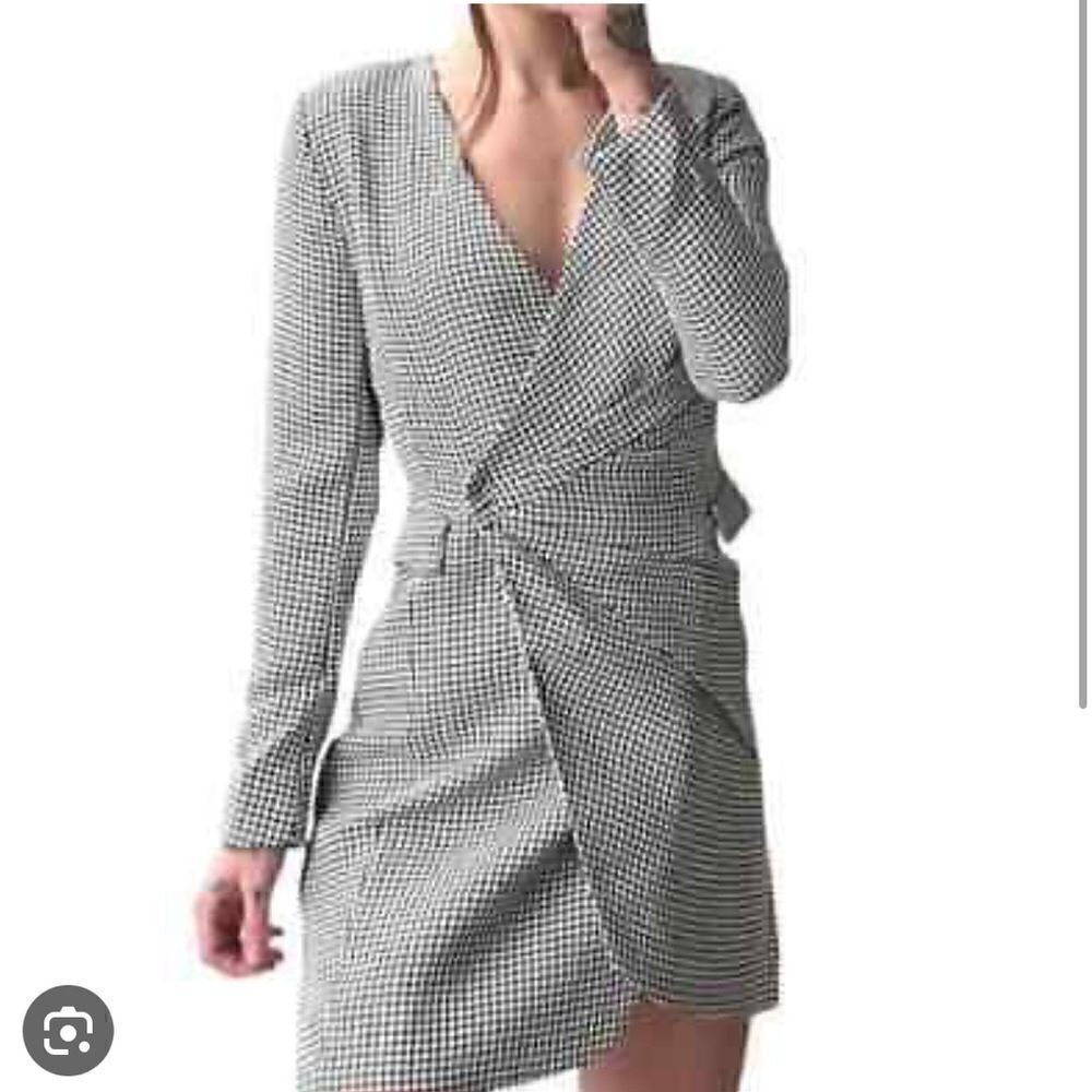 JASON WU Blazer Jacket Wrap Mini Dress #6